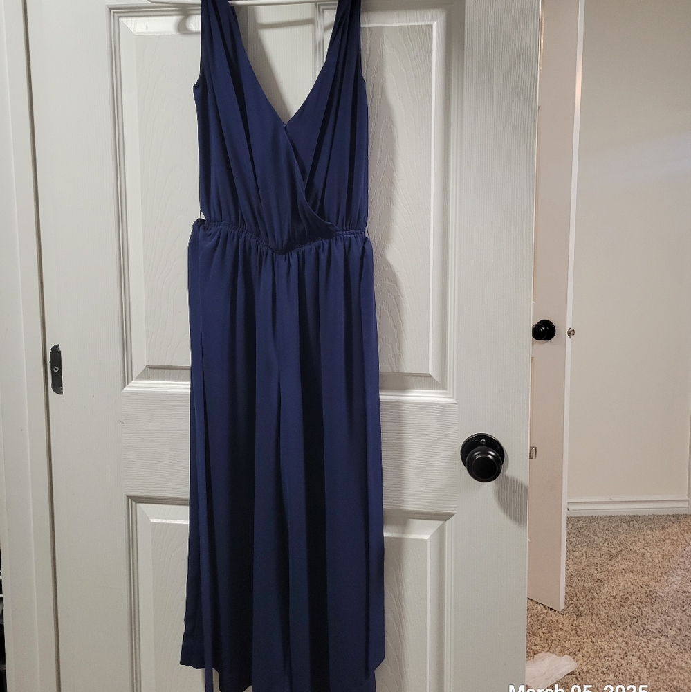 Aritzia Blue Jumpsuit Xxs